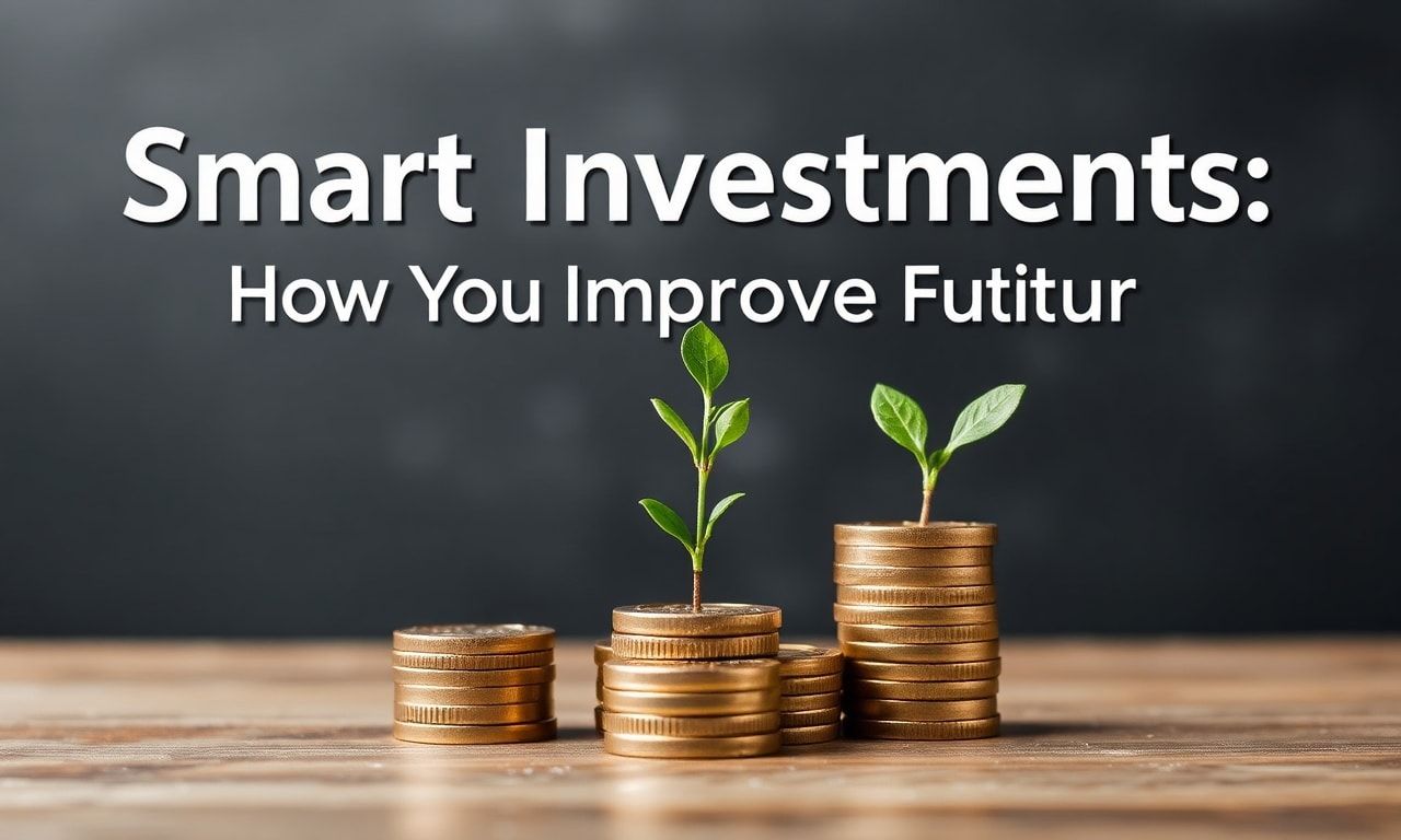 Smarte Investeringer: Sådan Forbedrer du din Finansielle Fremtid Smart Investments: How to Improve Your Financial Future