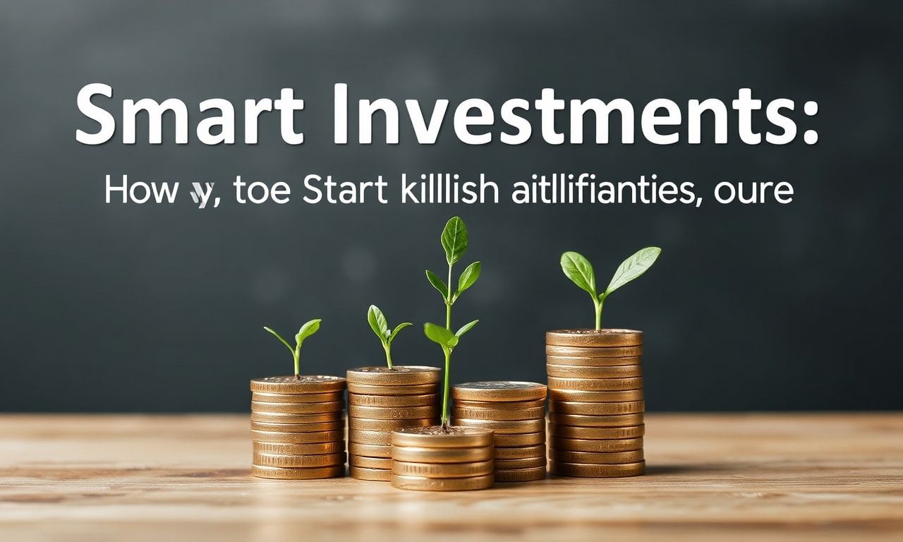 Smarte Investeringer: Sådan Starter Du med at Bygge Din Finansielle Fremtid Smart Investments: How to Start Building Your Financial Future