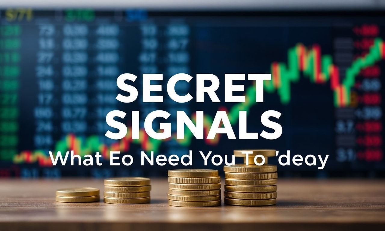 Aktiernes hemmelige signaler: Hvad du skal vide i dag Stocks' Secret Signals: What You Need to Know Today