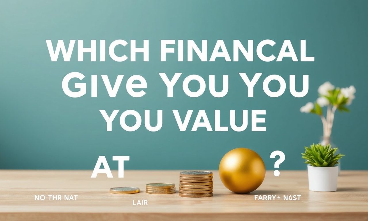 Hvilke Finansielle Produkter Giver Dig Bedst Værdi Hjemme? Which Financial Products Give You the Best Value at Home?